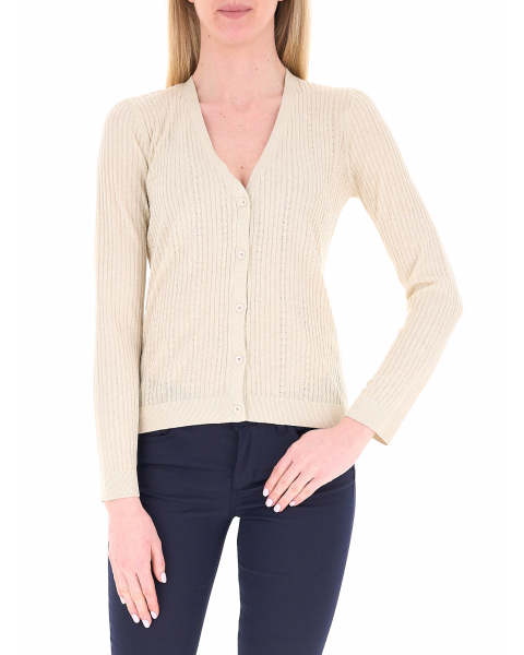 Cardigan scollo a V