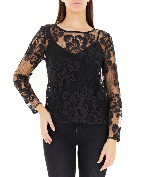 Blusa in pizzo