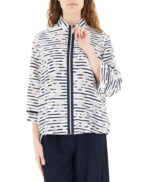 Giacca inserti organza