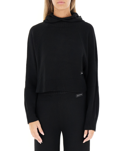 Maglione con cappuccio