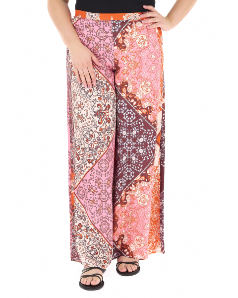 Pantalone wide leg