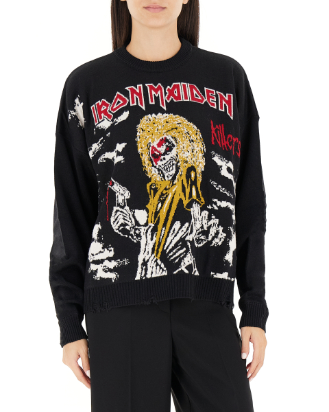 Maglione misto lana