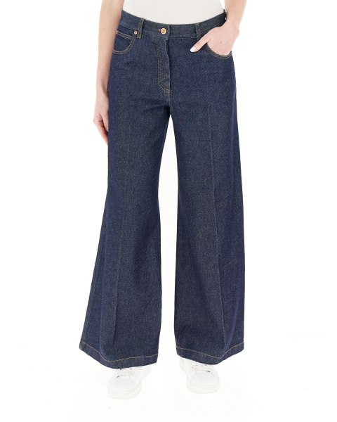 Pantalone wide leg