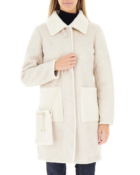 Cappotto con borsa