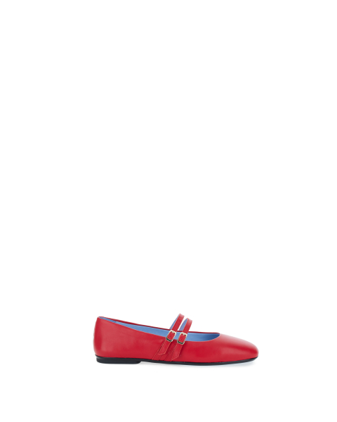 Ballerine in pelle