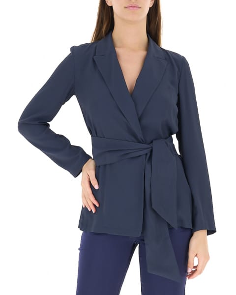 Blazer con cintura