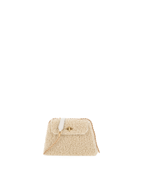 Borsa in shearling