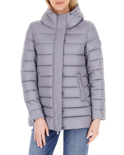 Piumino con cappuccio