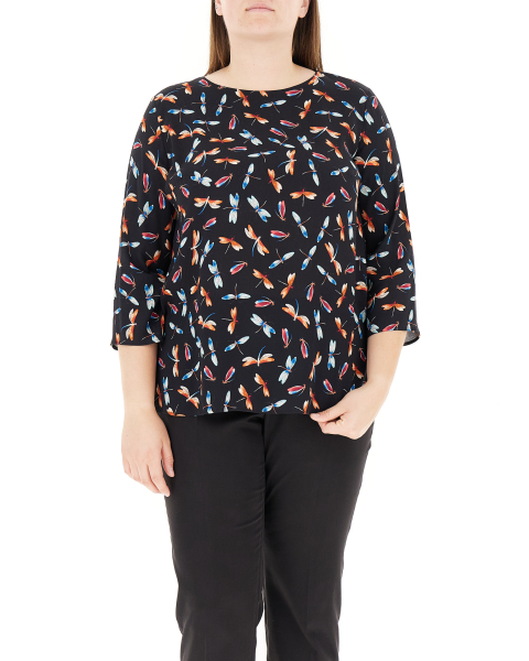 Blusa girocollo