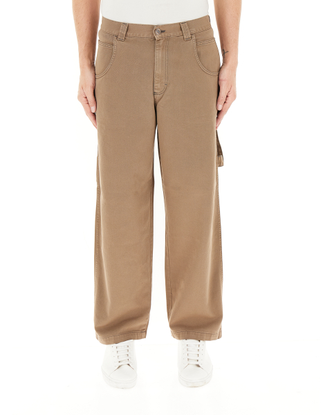 Pantalone wide leg
