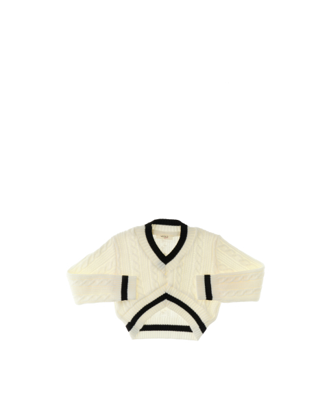Maglione misto lana