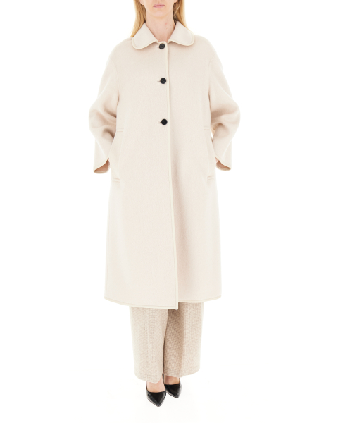 Cappotto lana seta