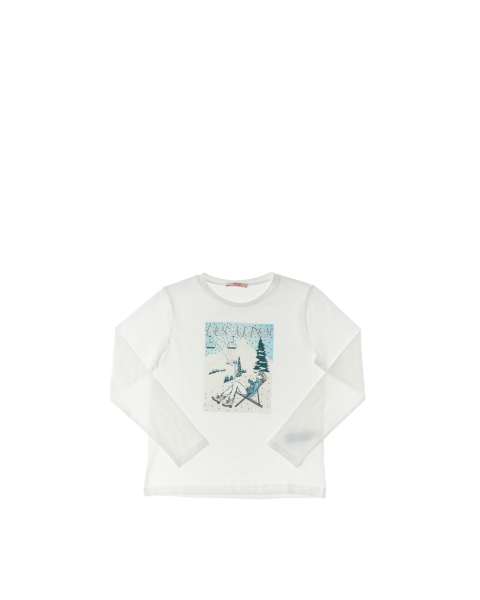 T-shirt maniche lunghe
