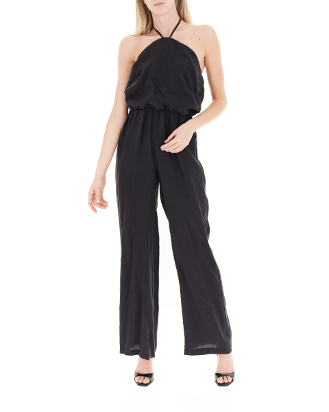 Jumpsuit con drappeggio