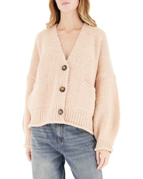 Cardigan scollo V