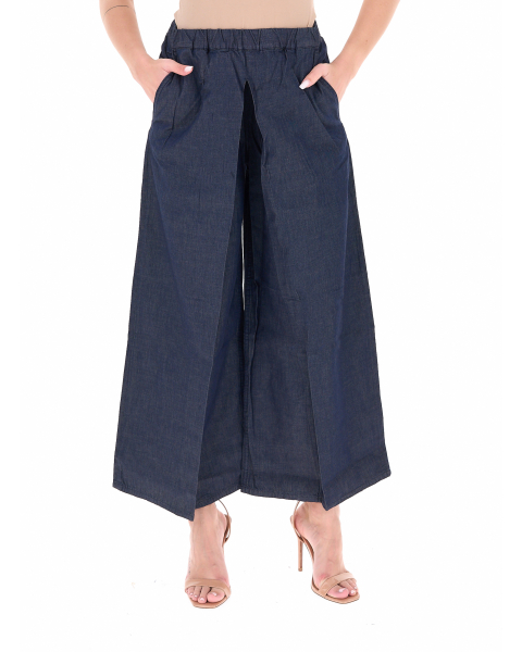 Pantalone wide leg