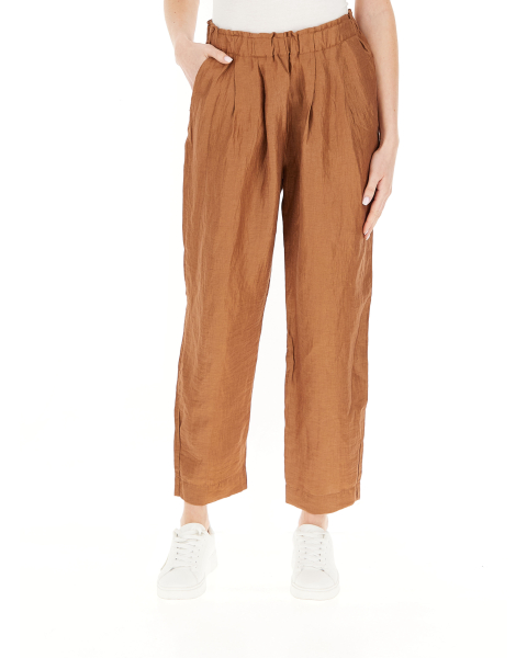 Pantalone misto lino