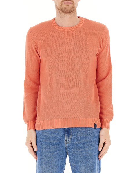Maglia girocollo cotone