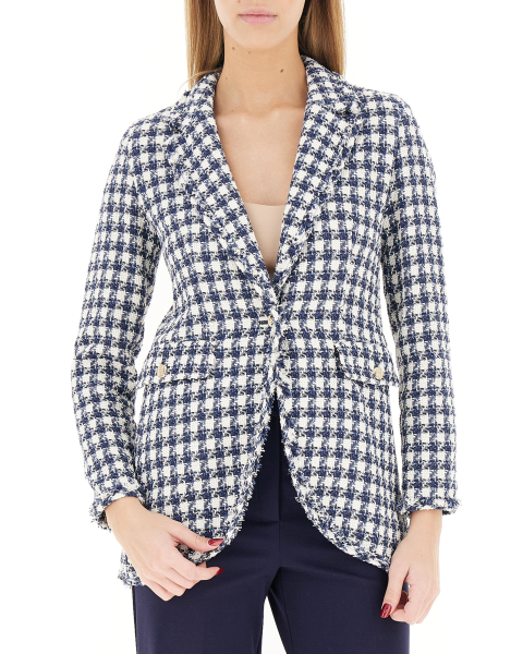 Blazer in tweed