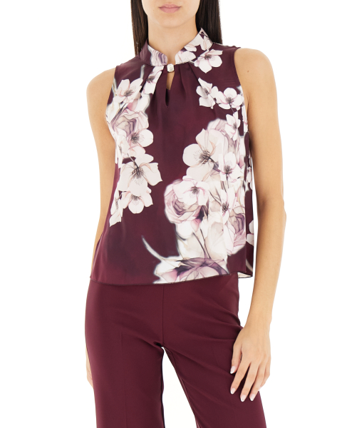 Blusa smanicata