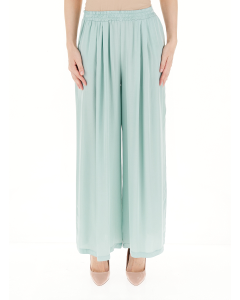 Pantalone in satin