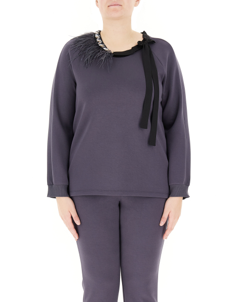 Maglia con strass