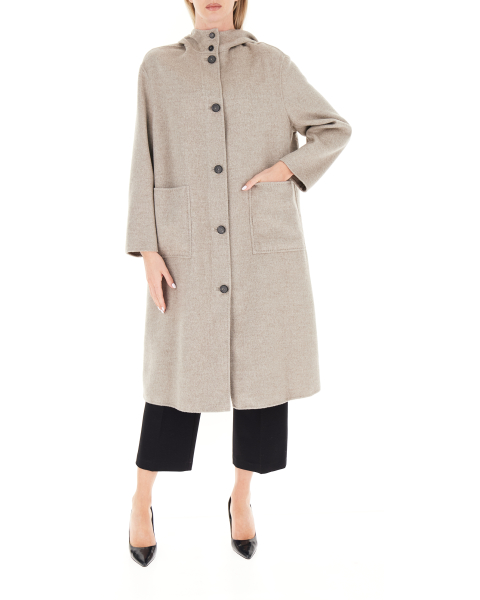 Cappotto lana yak