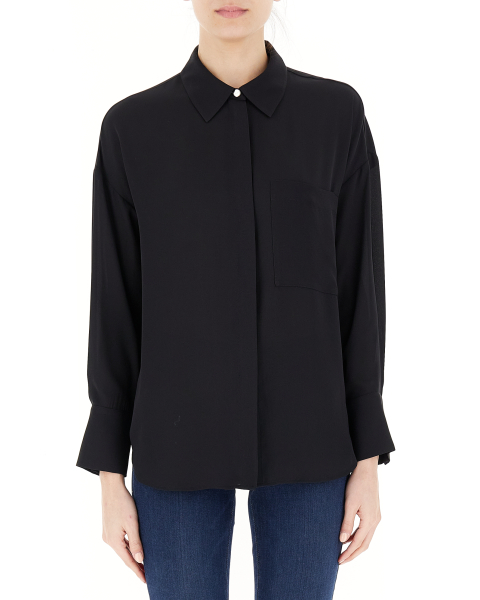 Blusa maniche lunghe