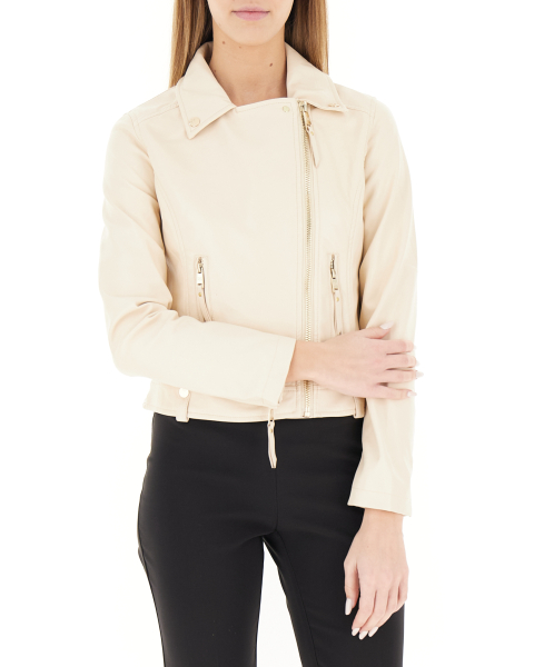 Giubbino in similpelle