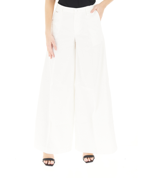 Pantalone wide leg