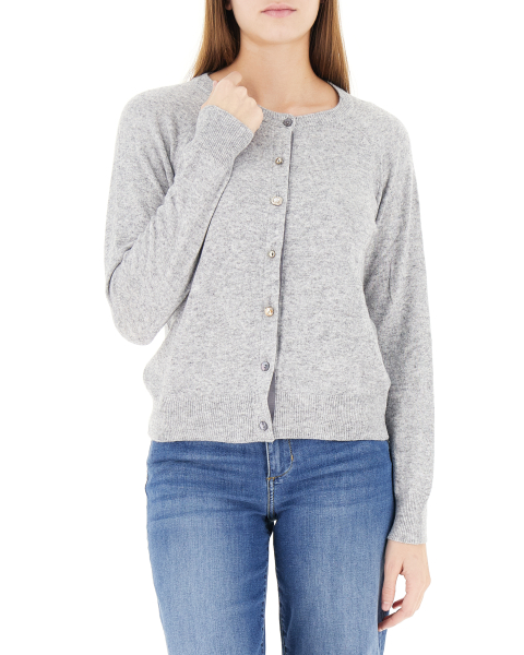 Cardigan misto lana