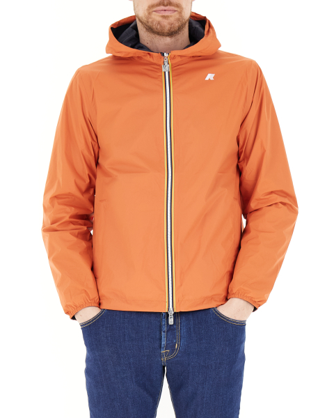 Giubbino antivento reversibile