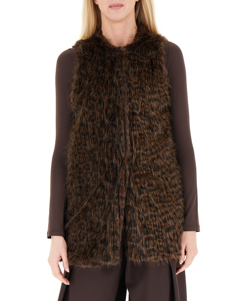 Gilet in finta pelliccia