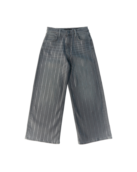 Jeans con strass