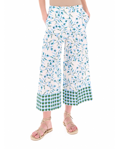 Pantalone misto lino