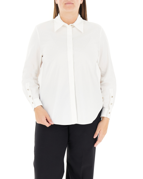 Camicia misto cotone