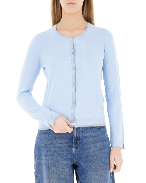 Cardigan con bottoni