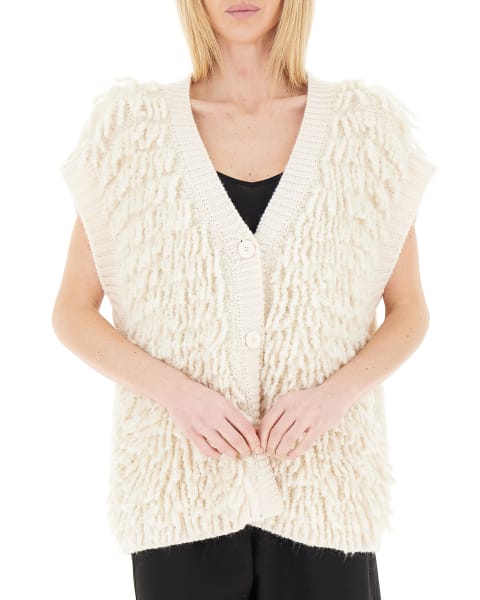Gilet misto lana