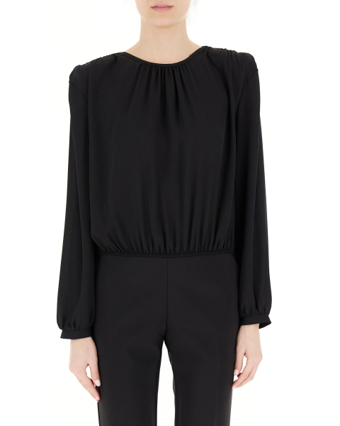 Blusa maniche lunghe