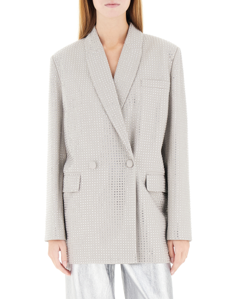 Blazer con strass