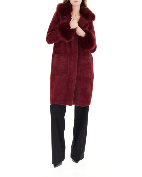 Cappotto finta pelliccia
