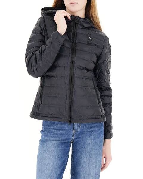 Piumino con cappuccio