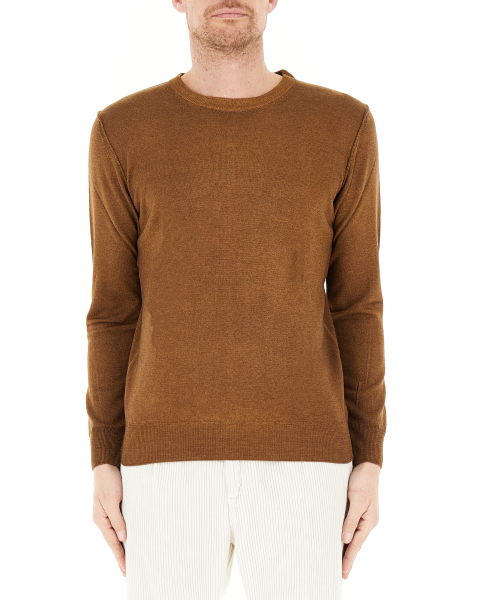 Maglione girocollo lana