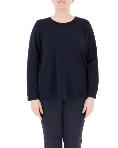 Blusa maniche lunghe