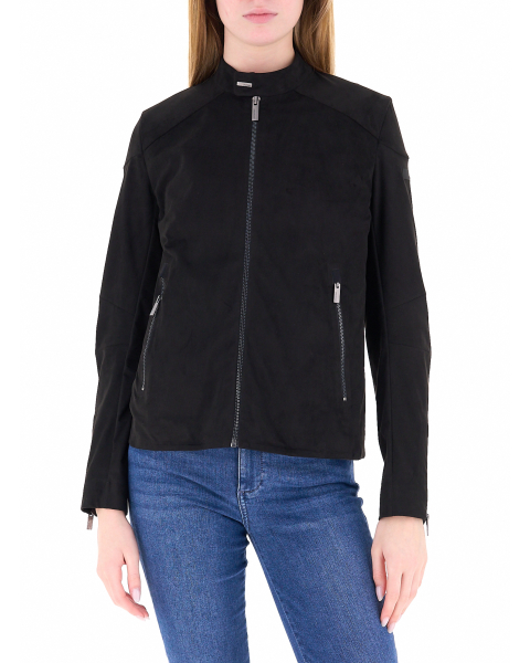 Chiodo effetto scamosciato