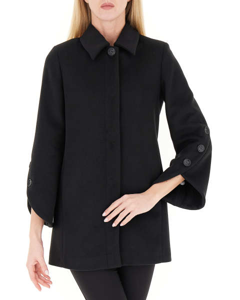 Cappotto con colletto