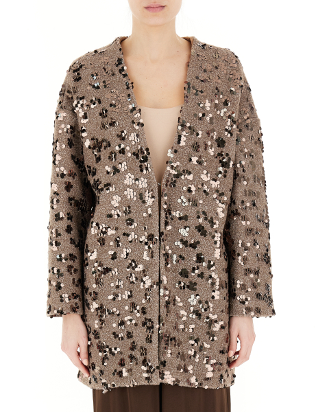 Giacca con paillettes