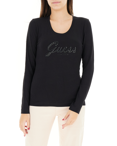 T-shirt con strass