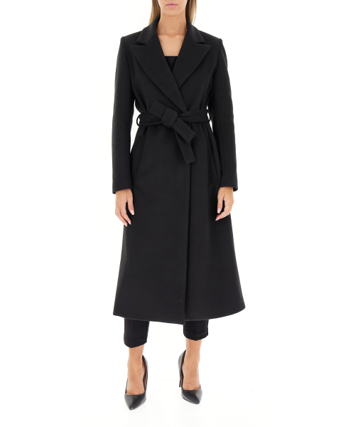 Cappotto con cintura