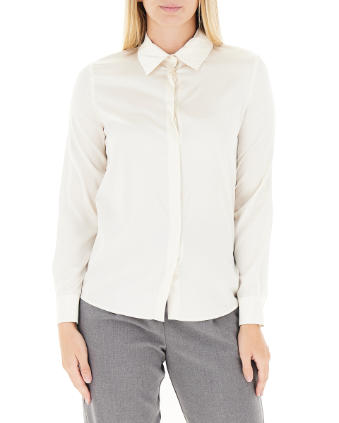 Blusa misto seta